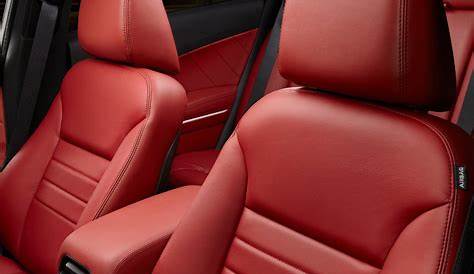 2011-Dodge-Charger-red-Interior-Seats-Profile - The Supercars - Car Reviews, Pictures and Specs