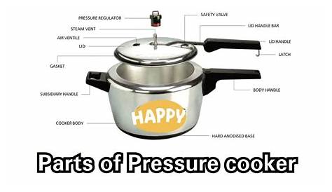 Pressure cooker parts and functions | How to use pressure cooker in