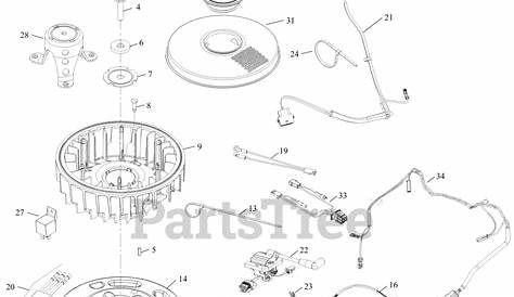 Kohler KT725-3013 - Kohler 7000 Series Engine, Made for MTD, 22hp, 16