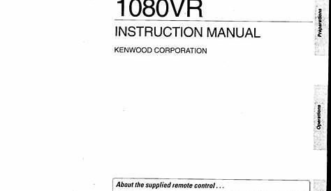kenwood rd vh7 user guide manual