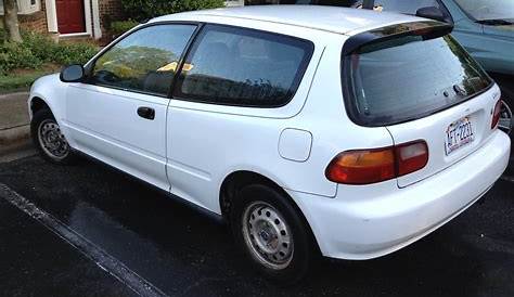 SOLD. (Was:Charlotte, NC - Unmodified 1993 Honda Civic VX Hatchback