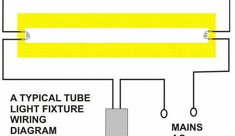 fluorescent light to led wiring diagram