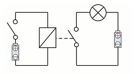 electrical schematic symbol for relay