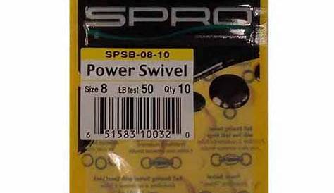 Spro Power Swivel, Size 8 - Walmart.com