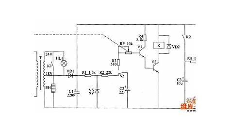 Plastic bag sealing machine circuit diagram 3 - Electrical_Equipment