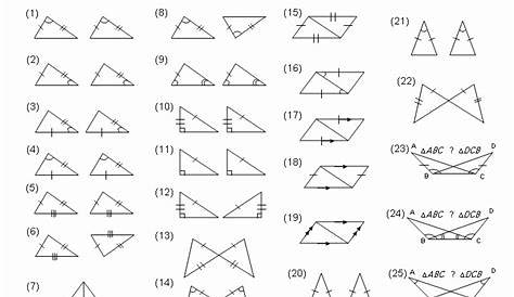 geometric proofs worksheets with answers