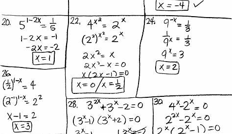 Answer Key Precalculus Worksheets With Answers - Honors Pre Calculus
