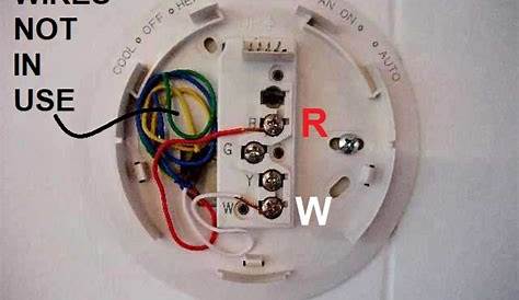 Thermostat Wire Reference Chart: