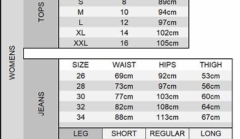 Tommy Hilfiger Shirt Size Chart - Greenbushfarm.com
