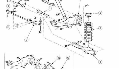 ford focus suspension diagram