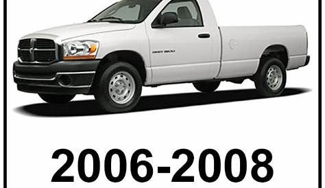 2006 Dodge Ram 3500 Dimensions