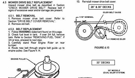 Snapper mower belt replacement