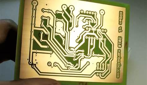 circuit board etching process diagram