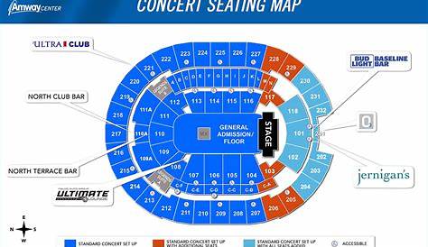Seating Map | Amway Center