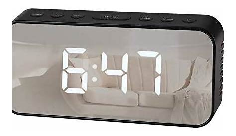 RCA RCD300BKA Alarm Clock, Silver: Amazon.co.uk: Kitchen & Home