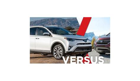 2016 Toyota RAV4 VS Honda CRV Model Feature Comparison in Chicago, IL