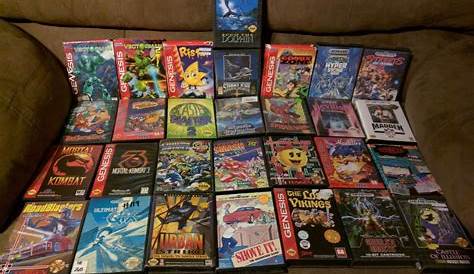 My Sega Genesis Collection... so far [xpost /r/MegaDrive] : r/geek