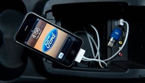 how to connect iphone to ford edge
