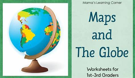 maps and globes worksheet