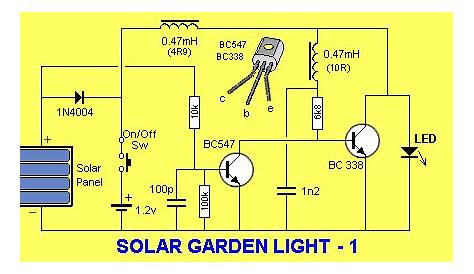 DIY schematic for solar lamp - Electrical Engineering Stack Exchange