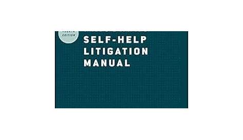 prisoner self help litigation manual