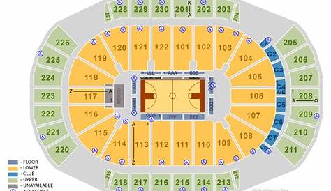 gila river arena seating chart rows