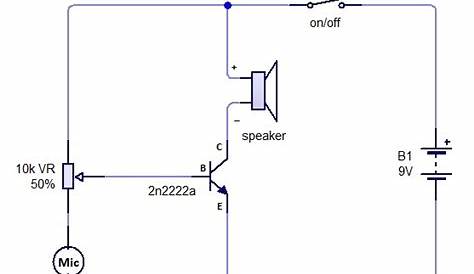 telephone handset circuit diagram