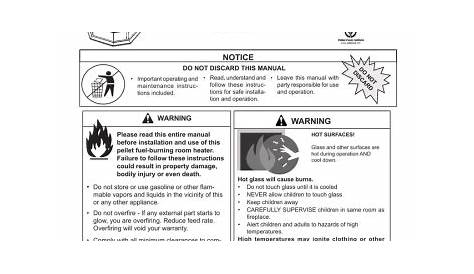 quadra fire 7100fp owner's manual