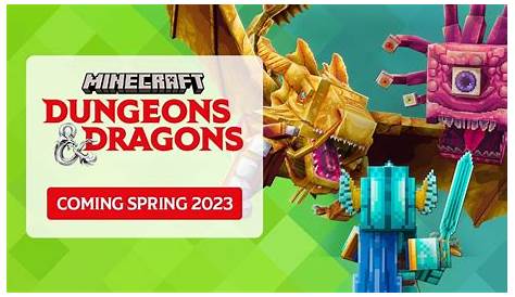 Minecraft Dungeons & Dragons: Release Date and Details - Minecraft