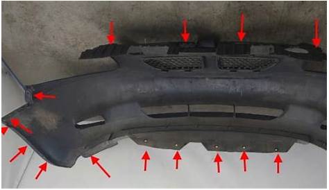 How to remove front and rear bumper Dodge Caravan (2000-2007)