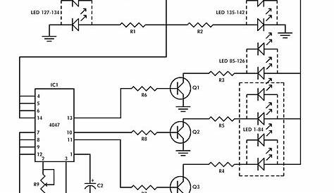 3w led circuit diagram