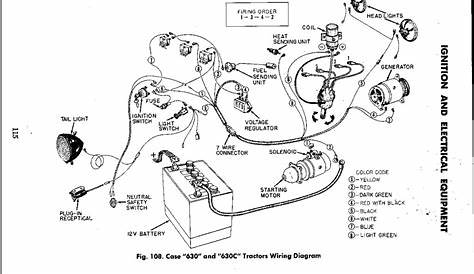 case 1845c ignition switch wiring diagram