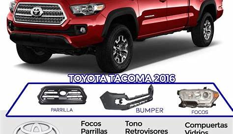 partes para toyota tacoma 2001