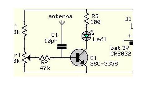 rf detector circuit diagram