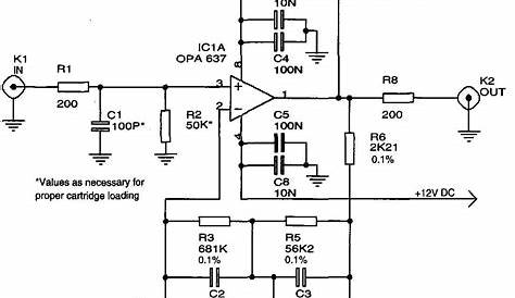 High-Quality Moving Magnet (MM) IC Preamp – DIY project