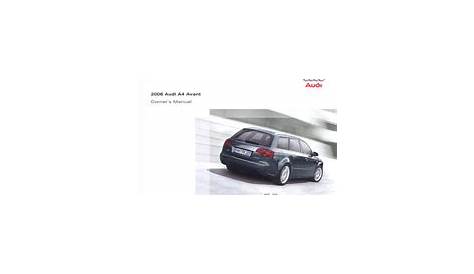 2014 audi a4 owners manual