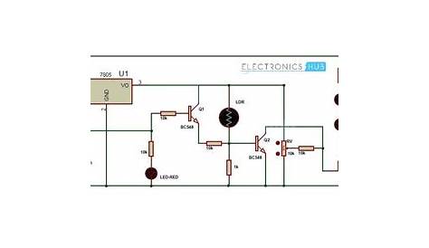 emergency lighting system circuit diagram