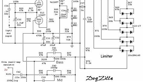 guitar compressor pedal schematic