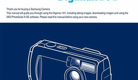 samsung digimax i5 user manual