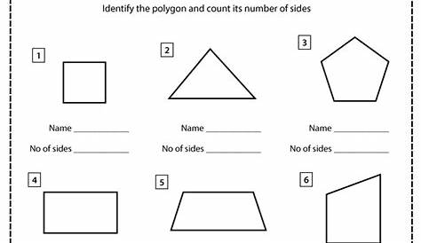 Polygons Worksheets - Math Monks