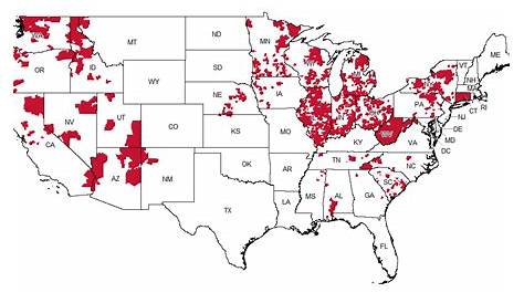Frontier Communications Coverage Map | Living Room Design 2020