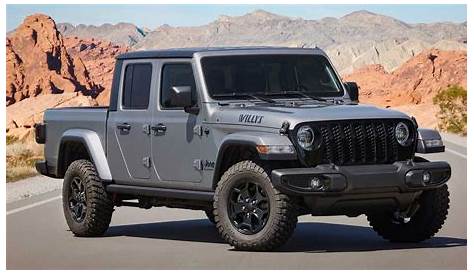 2021 Jeep Gladiator Willys Debuts For Sport, Sport S Models