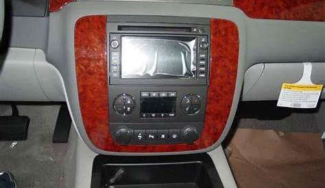 2007-2013 Chevrolet Silverado and GMC Sierra Crew Cab Car Audio Profile