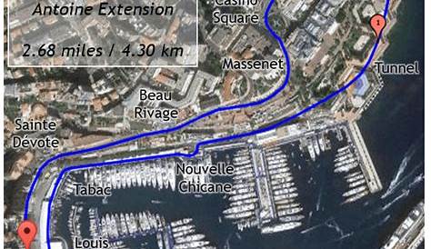 Monaco Grand Prix Circuit: Fort Antoine Extension : r/RaceTrackDesigns
