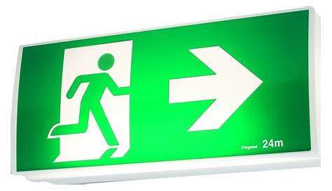 exit sign schematic
