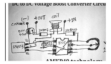 dc current booster circuit diagram