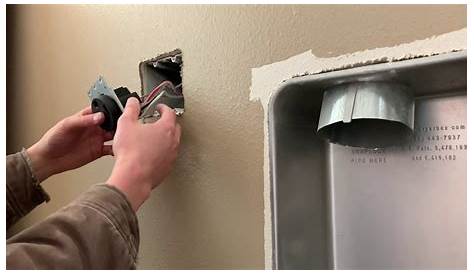 How To Install A Dryer Receptacle - YouTube