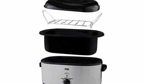 Oster 22-Quart Roaster Oven with Self-Basting Lid and Defrost Setting