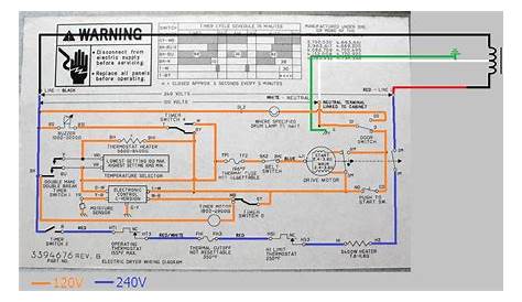 With Dryer Schematic Wiring 4 Wire / MY MAYTAG ELECTRIC DRYER KEEPS