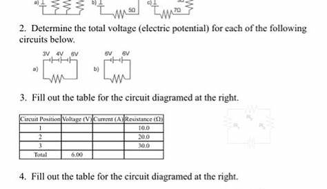 Solved CIRCUITS WORKSHEET 1. Determine the equivalent | Chegg.com